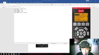 How to program Danfoss VFD using LCP simulator