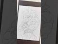 【ドラゴンボールレジェンズ】スーパーサイヤ人４孫悟空を描いてみました‼️ I drew Super Saiyan 4 Son Goku‼️#shorts
