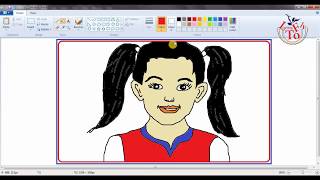 paint draw easy drawing ms face