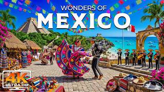 Wonders of Mexico 4K | Most Amazing Place in Mexico | Travel Video 4K #3d