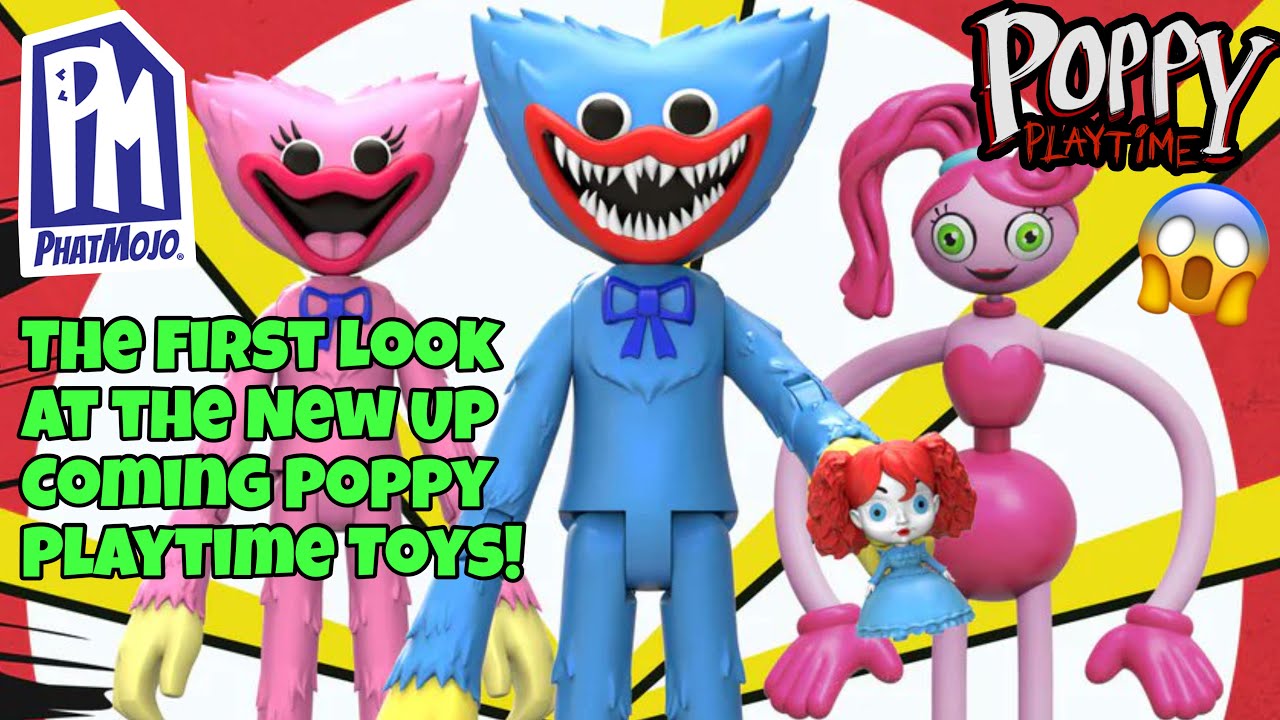 New Upcoming Official Poppy Playtime Toys!!! 