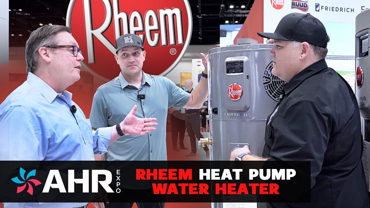 Экспо-тур AHR: водонагреватель с тепловым насосом Rheem ProTerra