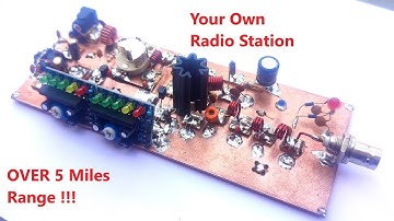 Build this cool Radio station.