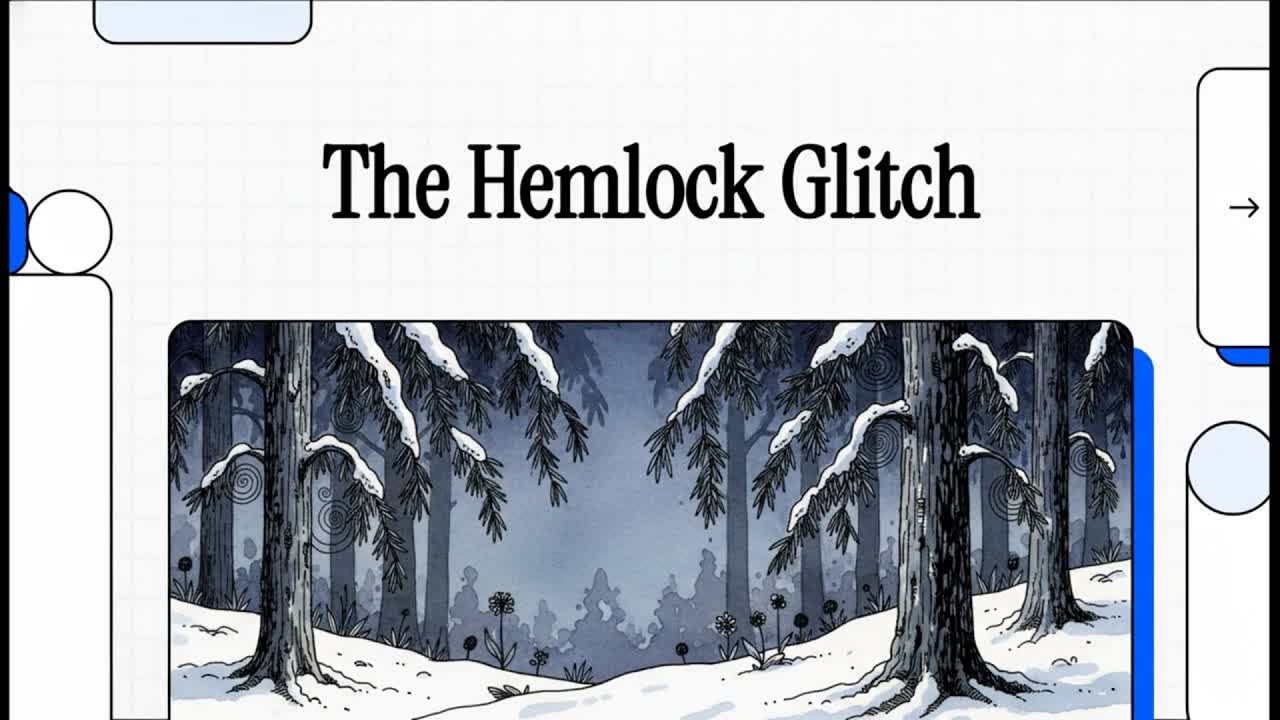 The Hemlock Glitch: Robert Frost’s Dust of Snow