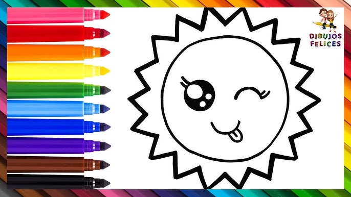 Dibuja y Colorea Un Lindo Sol 🌞🌈 Dibujos Para Niños - YouTube dibuja-y-colorea-un-lindo-sol-dibujos-para-ni-os-youtube