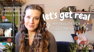 let's get real ❁ my reality as a full-time artist by MoviusMakes 1,482 views 1 year ago 6 minutes, 59 seconds