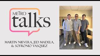 Metro Talks with #MartinNievera, #JedMadela, #SofronioVasquez, for #LIYAB