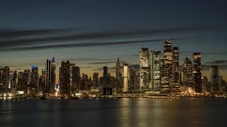 New York City 4k Sunrise Time lapse