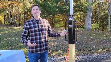 4x4 Post Driver - Demonstration Video