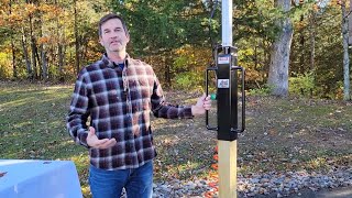 4x4 Post Driver - Demonstration Video