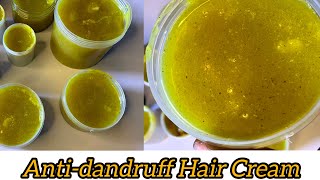 How To Make Anti Dandruff & Hair Growth Cream