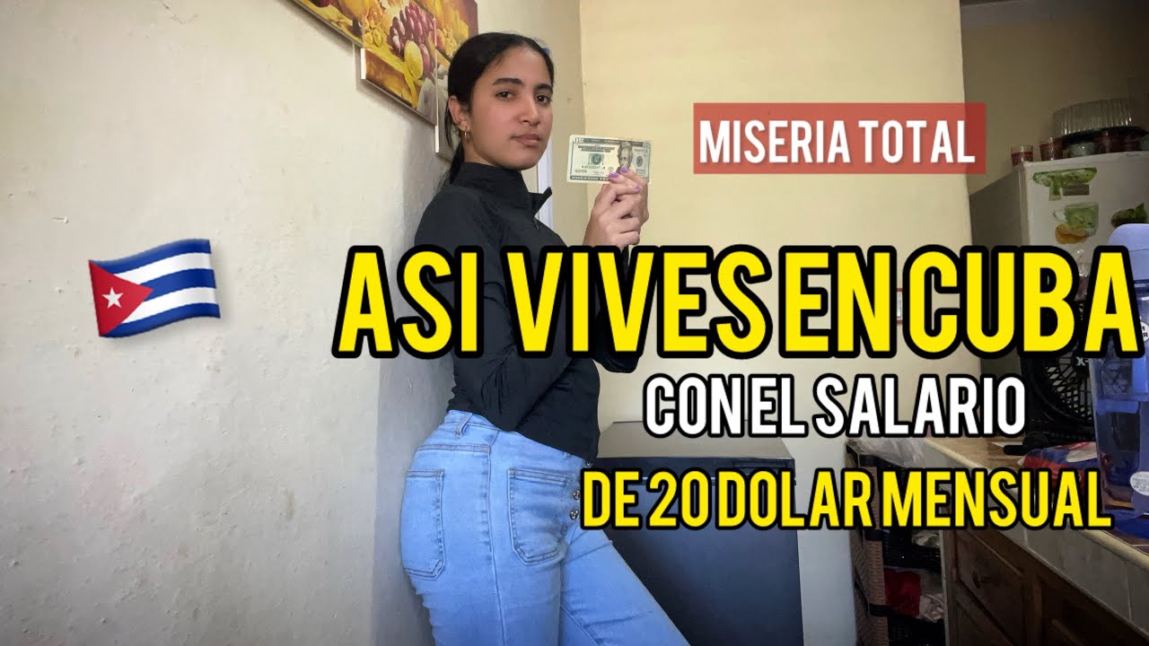 MISERIA TOTAL. ASÍ VIVES EN CUBA CON EL SALARIO DE 20 DÓLARES AL MES 2026.
