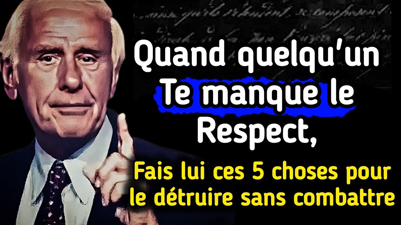 5 Façons de Gérer Les Personnes qui ne Vous Respectent Pas | Philosophie Stoïcienne