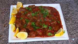 Afghan Beef Liver (Jigr) Korma Recipe