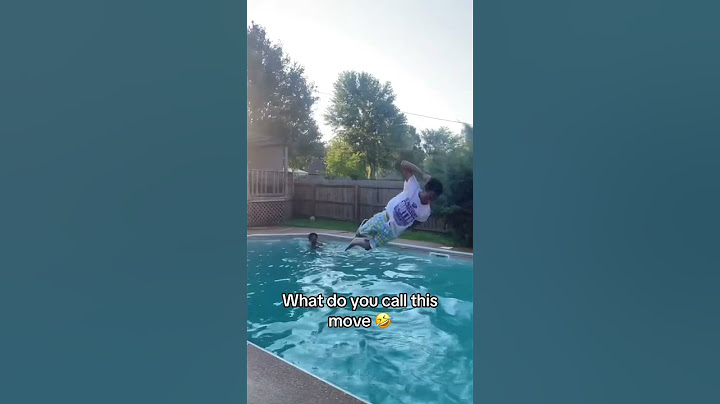 What would you call this move??? #poolparty #friends #bobbybachir #funny #pool #party #viral #trend