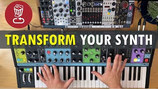 Transform your synth: 10 semi-modular pairing ideas shown with Moog Matriarch