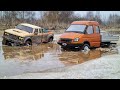 ГАЗЕЛЬ доказала Американскому пикапу, кто круче на бездорожье! RC OFFroad 4x4