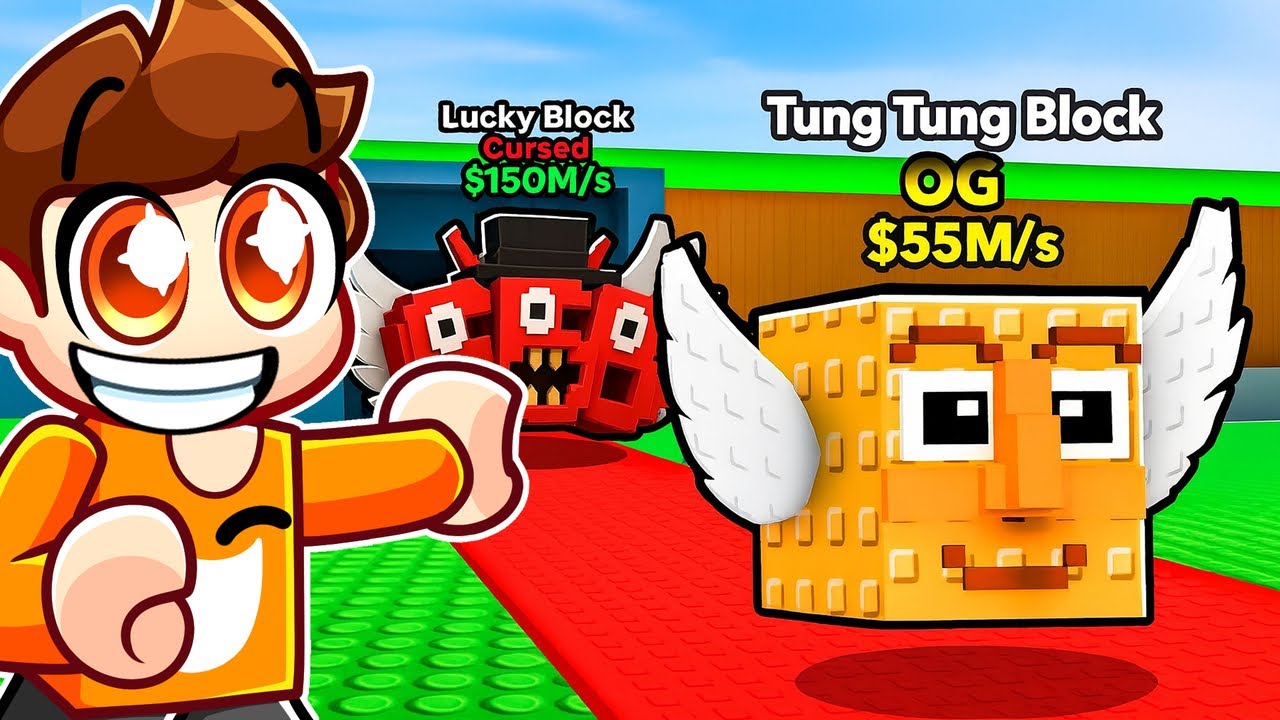 Otworzyłem ZBANOWANE LUCKY BLOCKI w Steal a Brianrot...