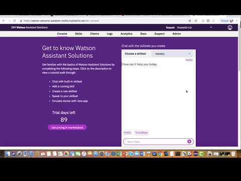 Node-Red Slackbot Part 3: Watson Assistant Solutions Bot