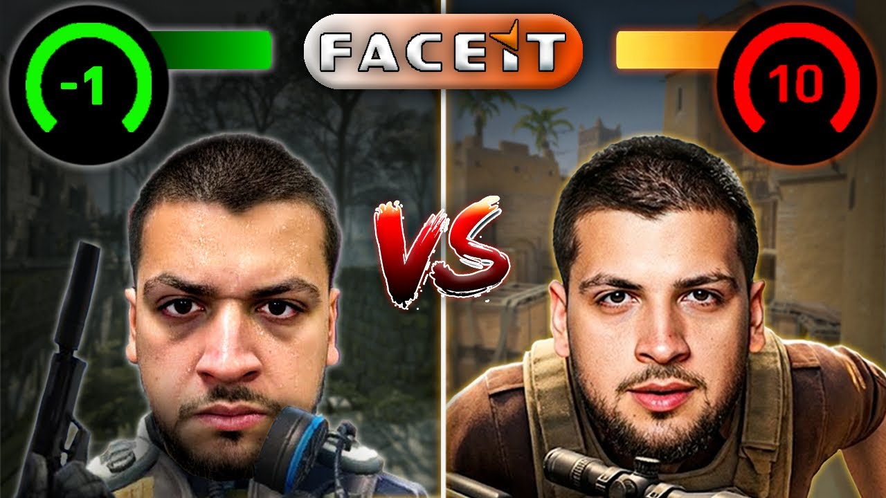 პირველად ვთამაშობ *FACEIT* 10 LVL CS2 😳