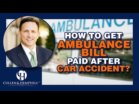 Cara Dapatkan Ambulance Bill Dibayar Setelah FL Kecelakaan Mobil