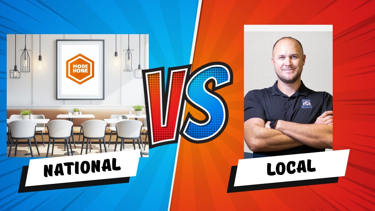 LOCAL VS. NATIONAL CONTRACTOR FOR HOME REMODELING