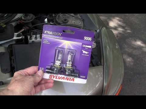Replace Low Beam Headlight - 2001 Lincoln LS V6