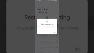 fix Restricted setting is currently unavailable |Allow restricted setting| Android 13 | whatsdeleted