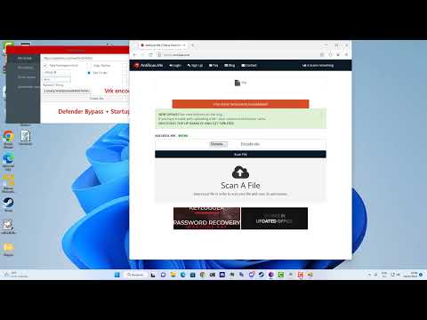 Bypass Windows Defender Fud crypter