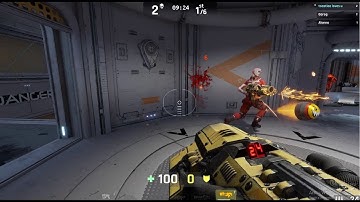 Unreal Tournament Pre-Alpha | Outpost 23 Map | Full HD Gameplay Footage