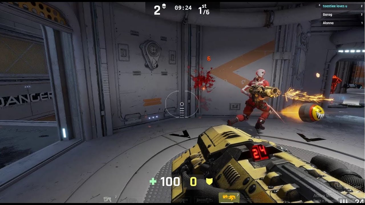 Unreal Tournament Pre-Alpha | Outpost 23 Map | Full HD Gameplay Footage
