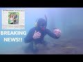 RARE Object FIND NEWSPAPER REVEALS ALL!! while Metal Detecting Underwater with 100,000 SUBSCRIBERS!!