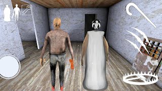 Playing Scary Granny And Grandpa Game Full Gameplay With Mod Menu | Escape Challenge Day002 #granny.