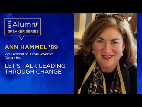 1873 Speaker Series featuring Ann Hammel '89