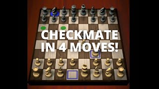 How to CheckMate in 4 Moves!!