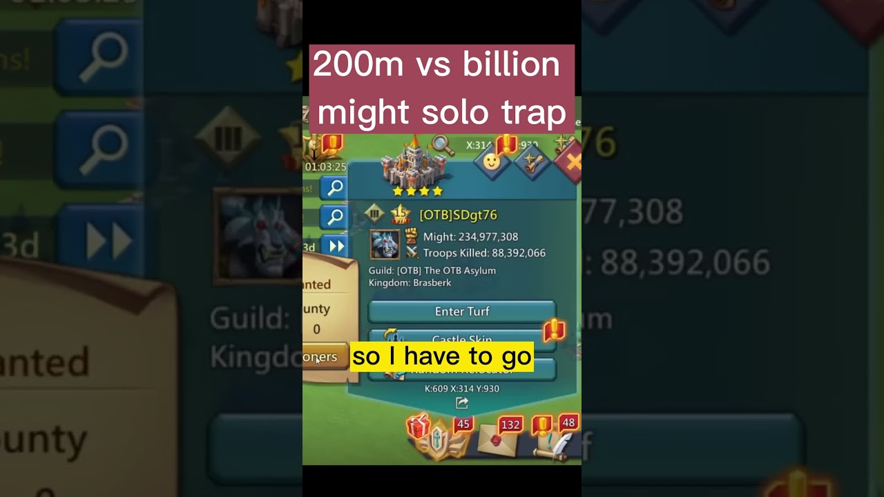 a billion might can't win against a 200m solo trap