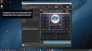 Audiowarp GAS - Installing and Loading Snapshots
