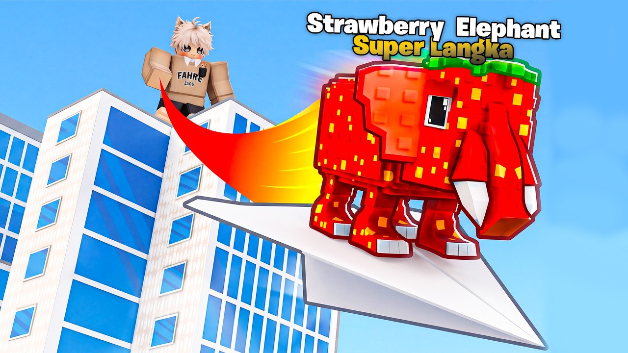 TERBANGIN PESAWAT KERTAS UNTUK DAPATKAN BRAINROT DI ROBLOX!