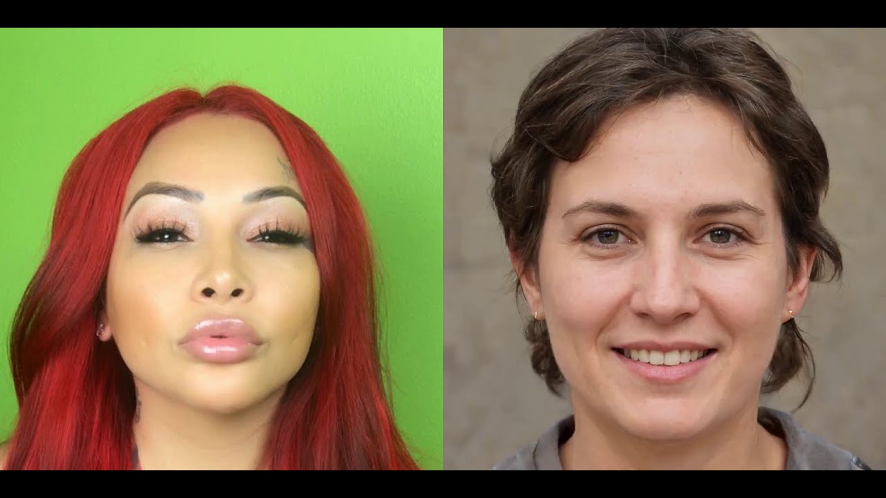 Editing Brittanya Razavi's Face With AI (StyleGAN2)