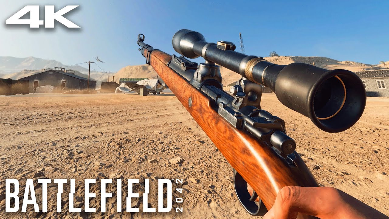Battlefield 2042 (WW2) Sniper Gameplay with 100+ Kills (4K, 60 FPS)