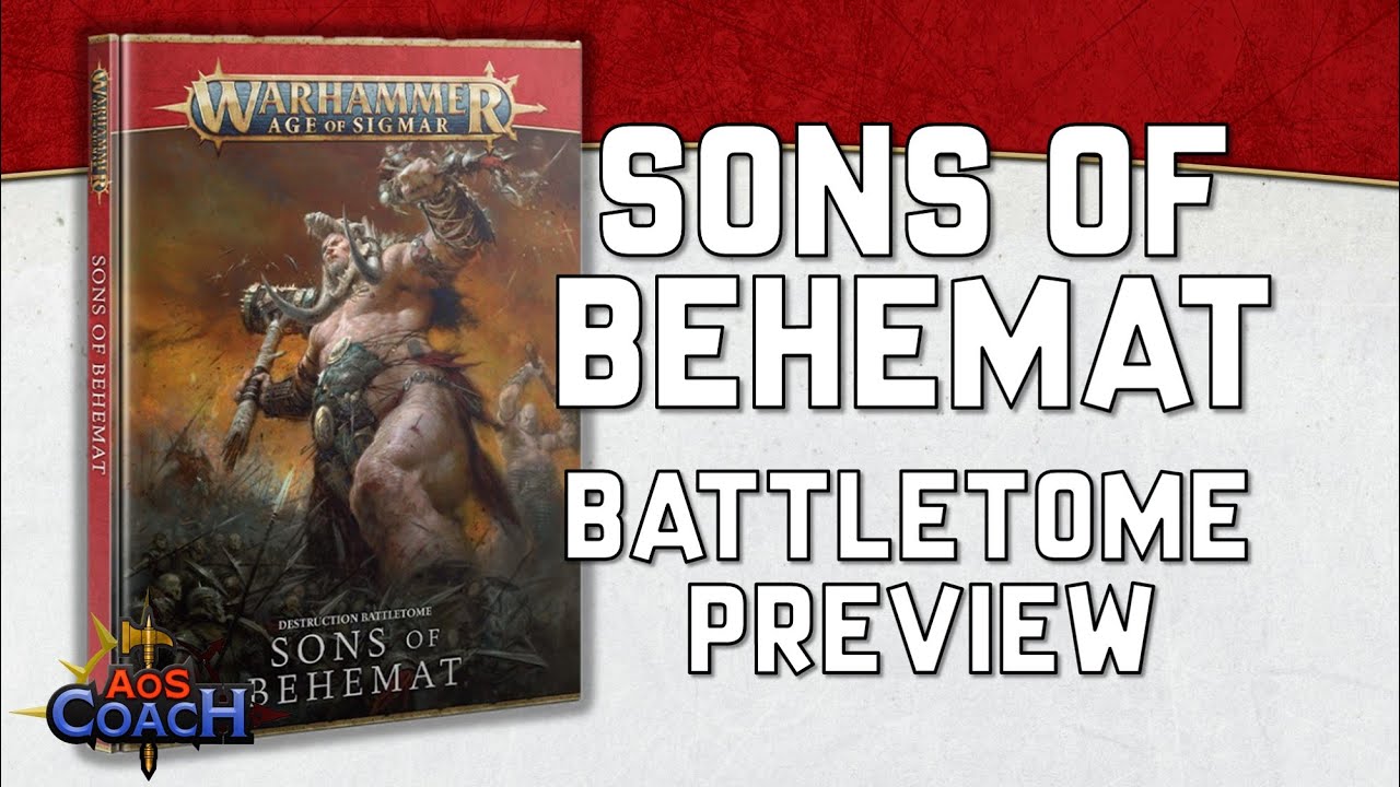 SALE% Warscroll Cards: Sons Of Behemat (93-04) (DE), 18,98