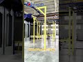Automatic Electrostatic Powder Coating Line with Fast Color Change Powder Spraying Booth Oven