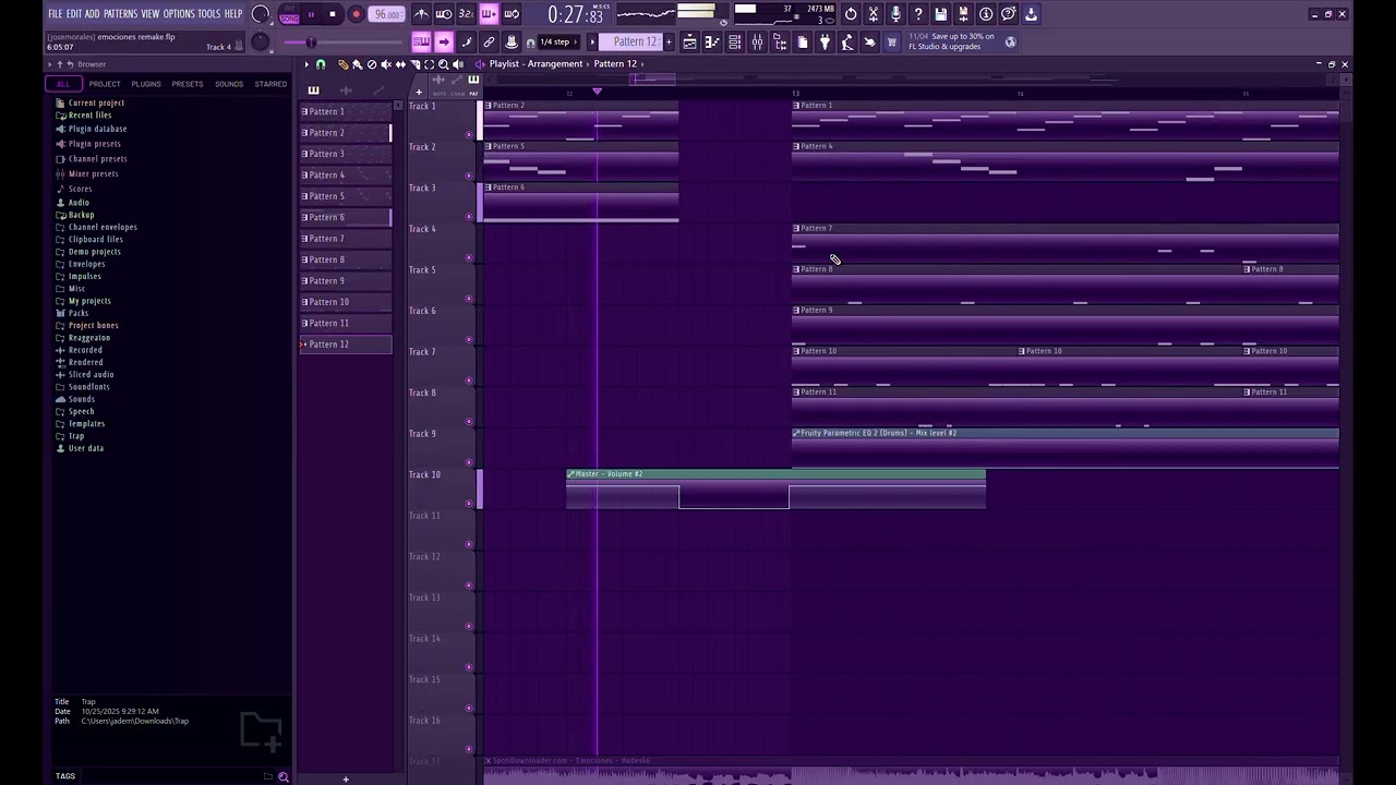 Hades66 - Emociones (FL Studio Remake)