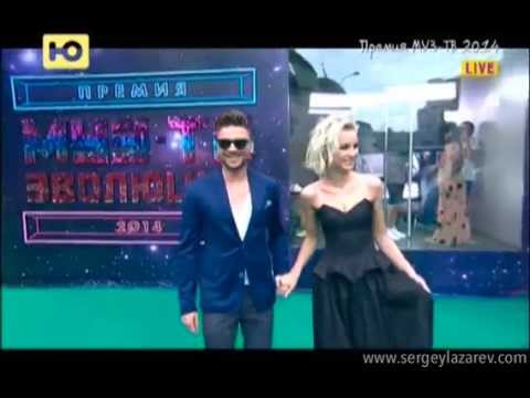 Wideo: Nagroda „Muz-TV”: Lazarev i Kudryavtseva pobrali się