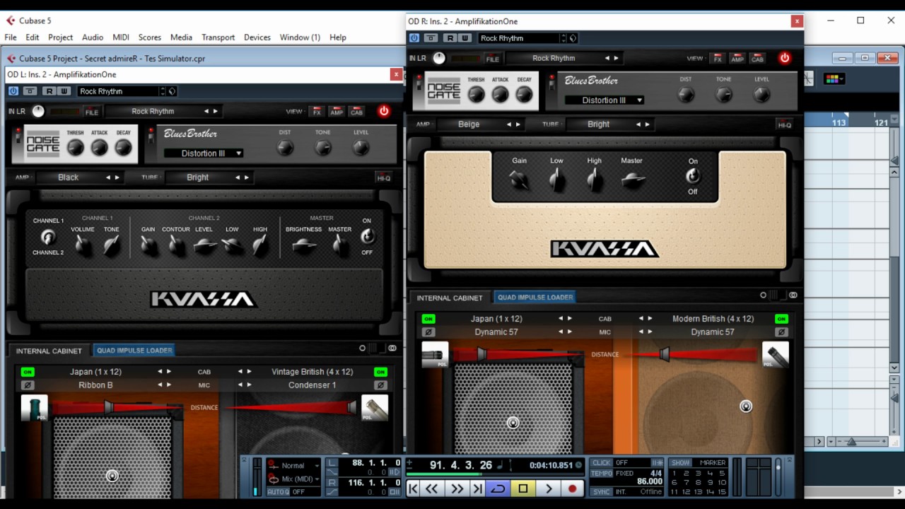 Kuassa Amplifikation One - Nyoba Vst Plugin Gitar 01