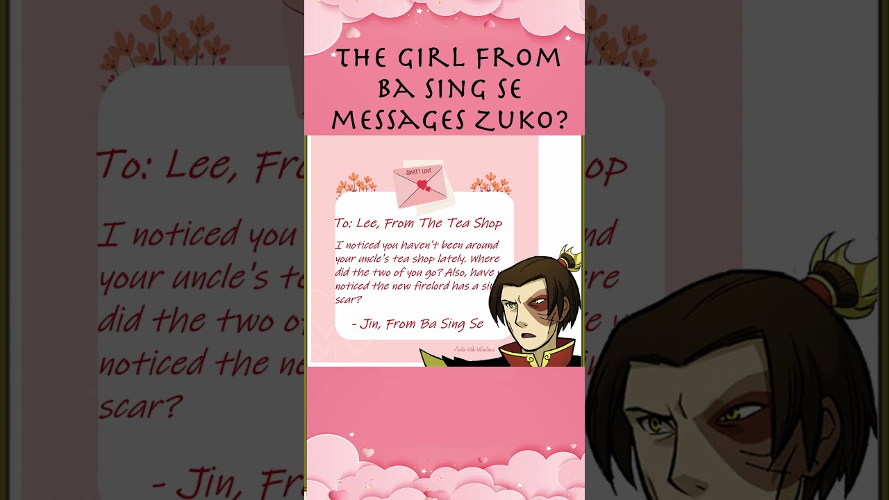 Zuko (Lee) Gets A VALENTINE From Jin?- 