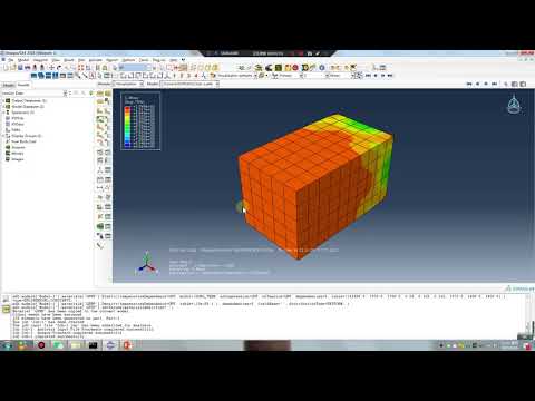# 54 ABAQUS Tutorial# How to calculate the average value of one model total elements