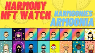 HARMONY NFT WATCH! HARMOONIES & ARMOONIA
