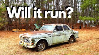 Will It Run? 35 Years Abandoned 1967 Volvo Amazon 122s  (Part 3)