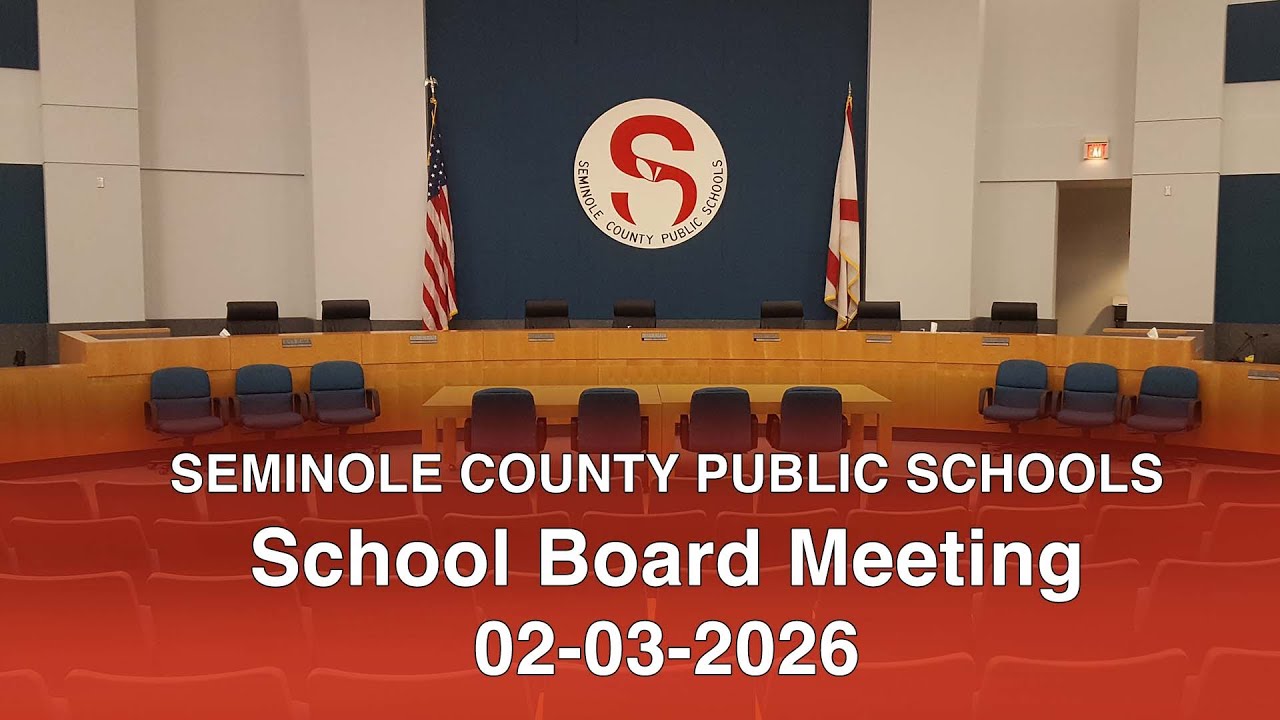 SCPS School Board Meeting - 02-03-2026